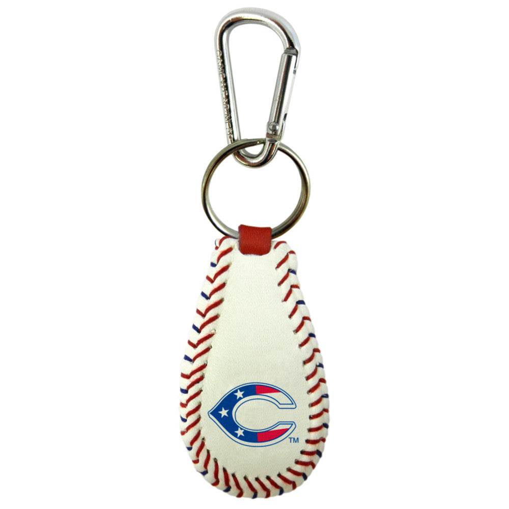 Cincinnati Reds Baseball Keychain Stars And Stripes GameWear - ToylandEU