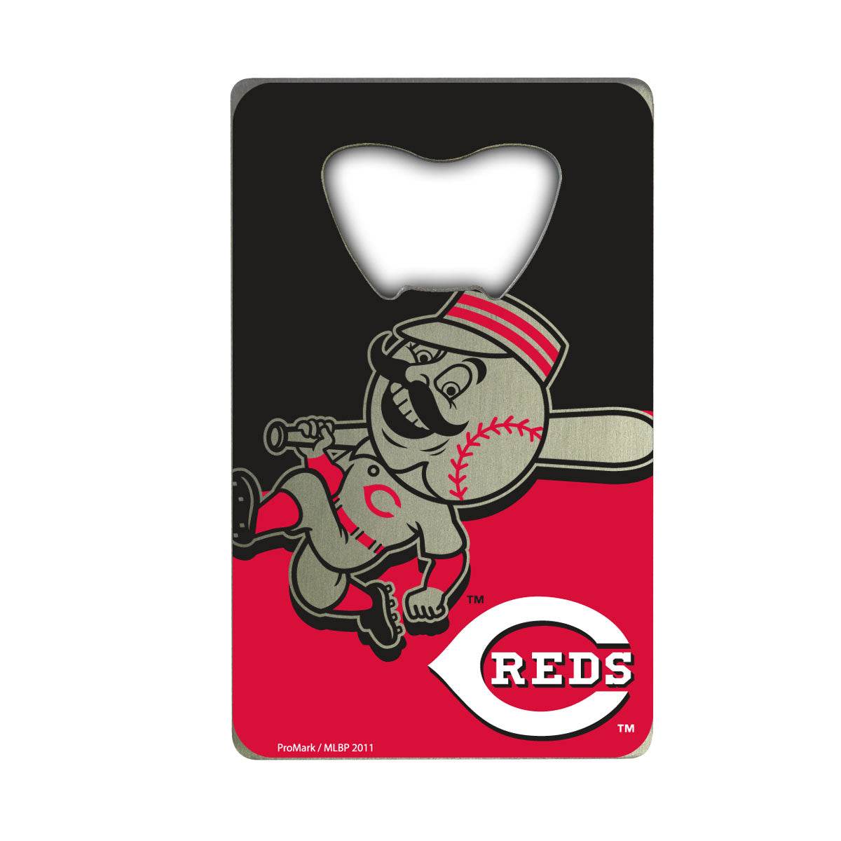 Cincinnati Reds Bottle Opener Credit Card Style Order - ToylandEU