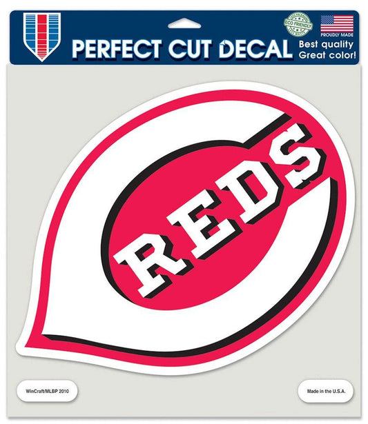 Cincinnati Reds Decal 8x8 Die Cut Color - ToylandEU