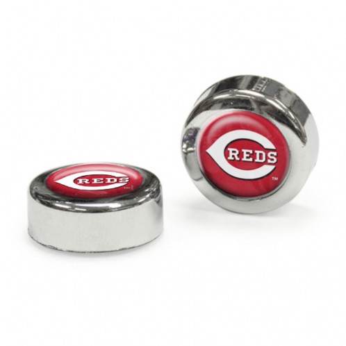 Cincinnati Reds Domed License Plate Screw Cap Set Special - ToylandEU
