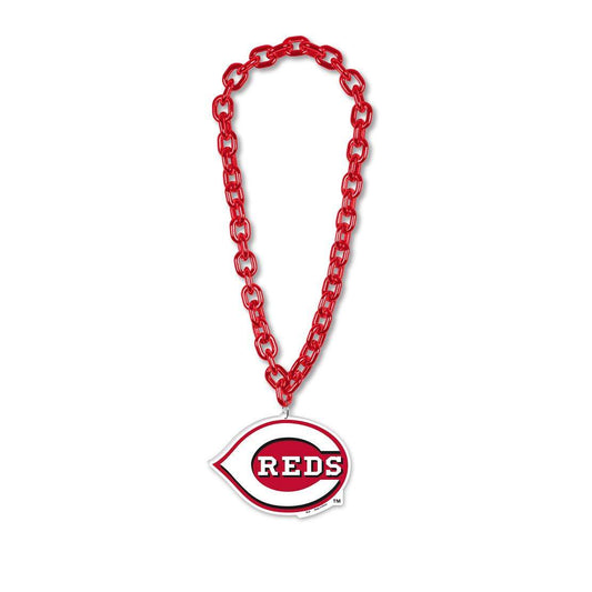 Cincinnati Reds Foam Logo Necklace With 38 Inch Chain - ToylandEU