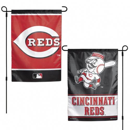 Cincinnati Reds Garden Flag 12x18 Two Sided WinCraft - ToylandEU