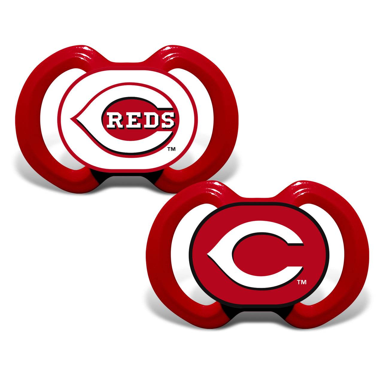 Cincinnati Reds Pacifier 2 Pack Officially Licensed - ToylandEU