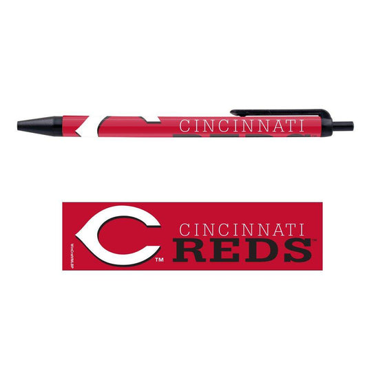 Cincinnati Reds Pens Five Pack Black Ink Office Essentials - ToylandEU