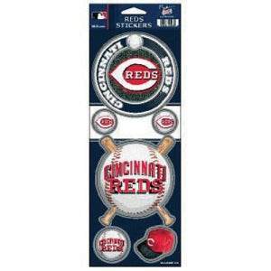 Cincinnati Reds Prismatic Stickers Cracked Ice Holographic - ToylandEU