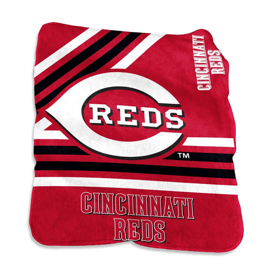 Cincinnati Reds Raschel Throw Blanket 50x60 Team Color - ToylandEU