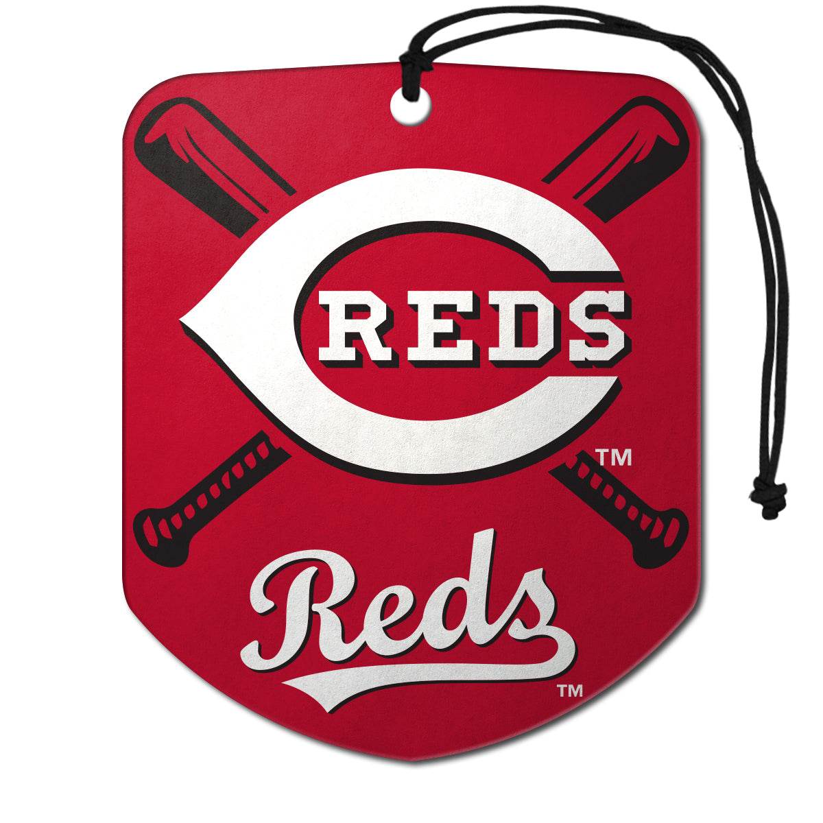 Cincinnati Reds Shield Design Air Freshener 2 Pack Premium - ToylandEU