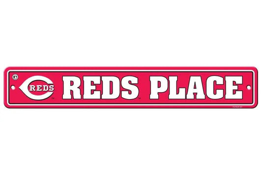  Cincinnati Reds Street Sign 4x24 Plastic Decoration -  ToylandEU™