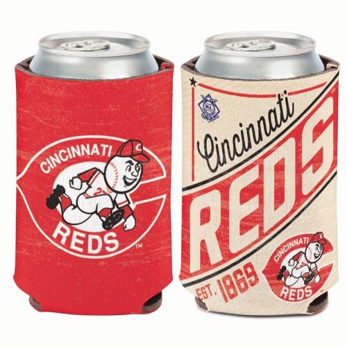 Cincinnati Reds Vintage 12oz Can Cooler With 4x8 Imprint - ToylandEU
