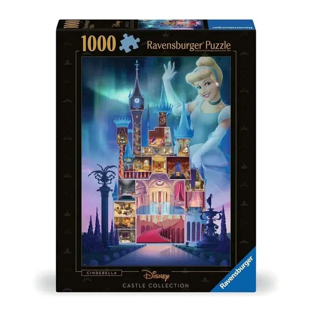 Cinderella Disney Castle Collection 1000 Piece Jigsaw Puzzle - ToylandEU
