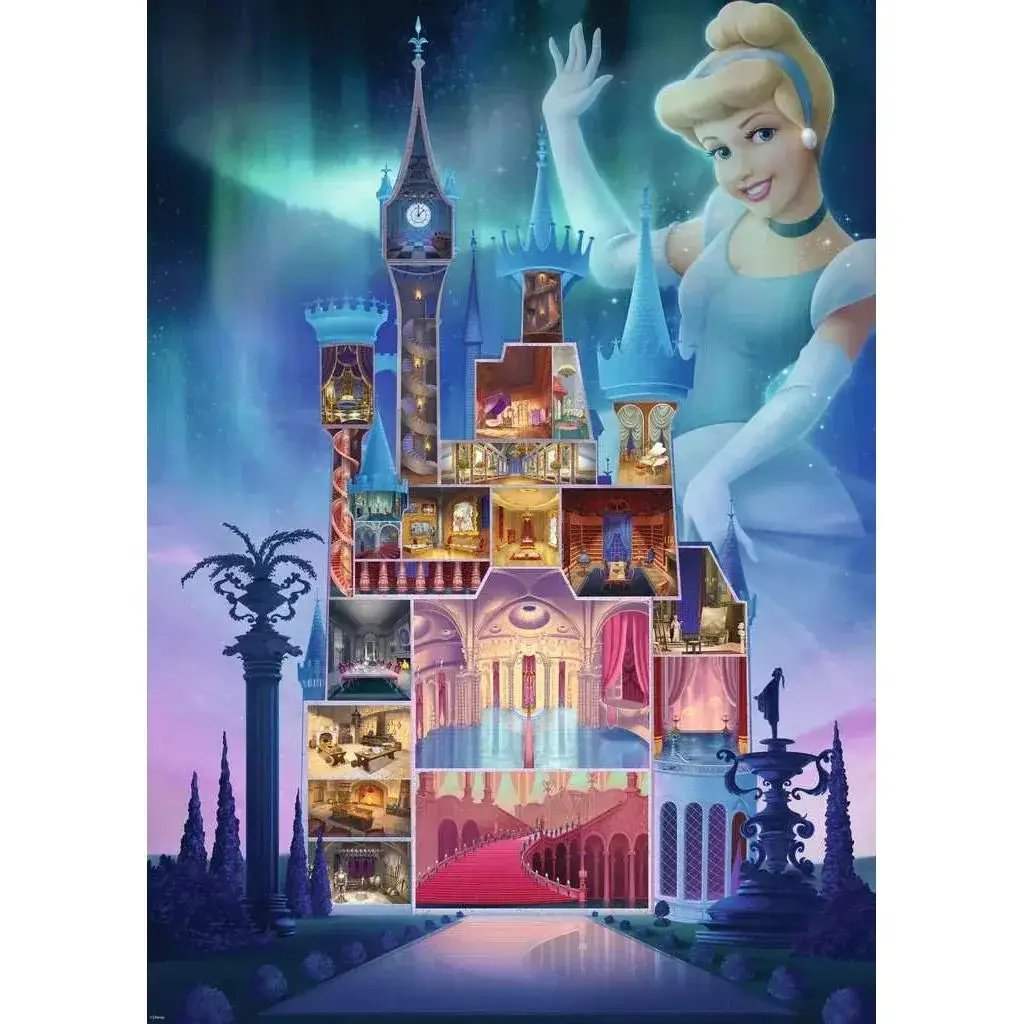 Cinderella Disney Castle Collection 1000 Piece Jigsaw Puzzle - ToylandEU