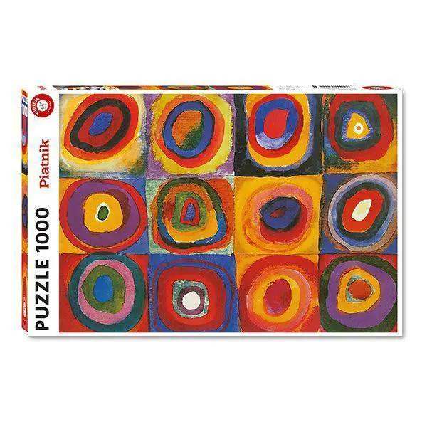 Kandinsky Circles 1000 Piece Jigsaw Puzzle Deluxe Edition - ToylandEU