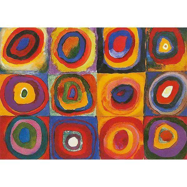 Kandinsky Circles 1000 Piece Jigsaw Puzzle Deluxe Edition - ToylandEU