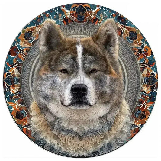  Circular Wooden Animal Jigsaw Puzzle 3D For All Ages -  ToylandEU™