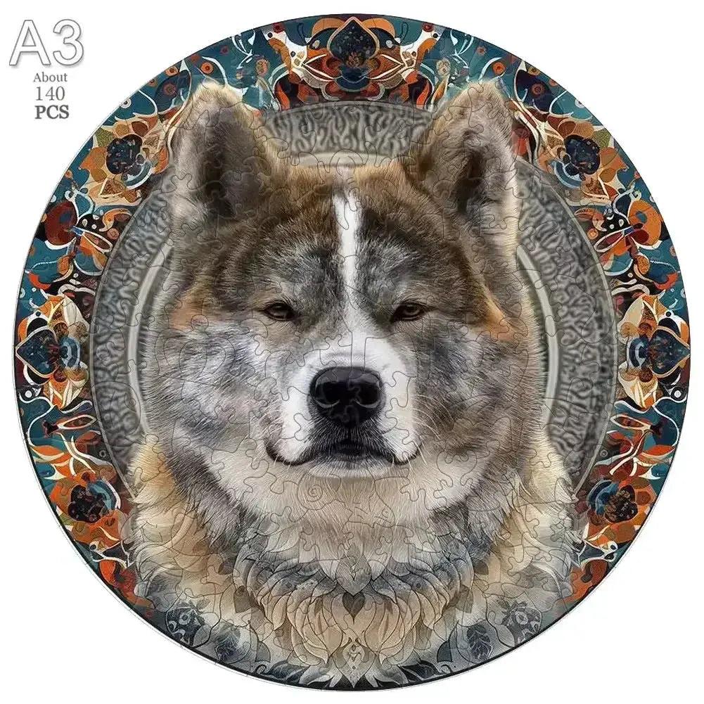 Circular Wooden Animal Jigsaw Puzzle 3D For All Ages -  ToylandEU™
