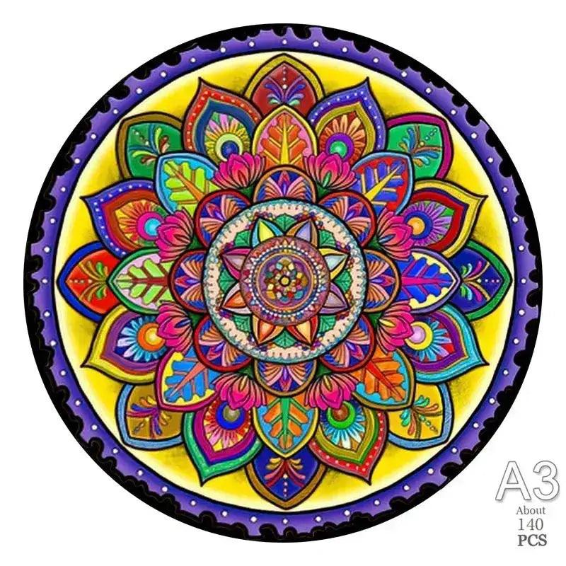  Circular Wooden Animal Jigsaw Puzzle 3D For All Ages -  ToylandEU™