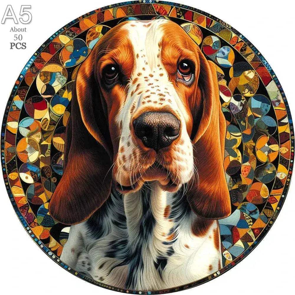 Circular Wooden Animal Jigsaw Puzzle For All Ages 3D - ToylandEU