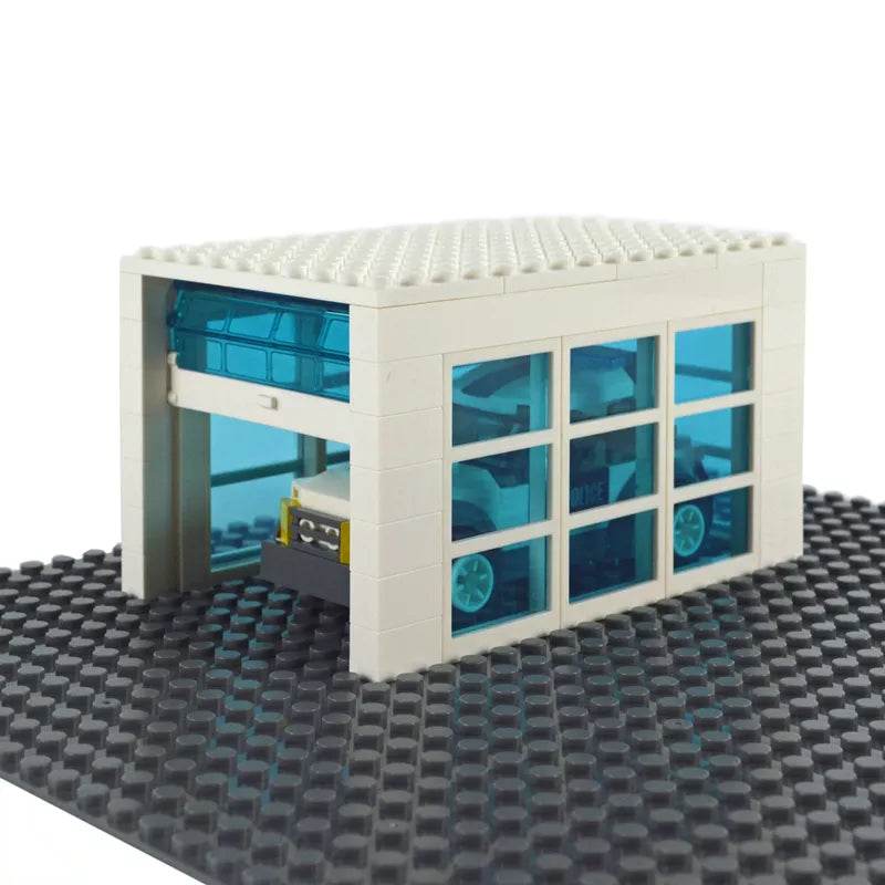 City Car Rolling Gate Garage Building Blocks Set for Creative Play - ToylandEU