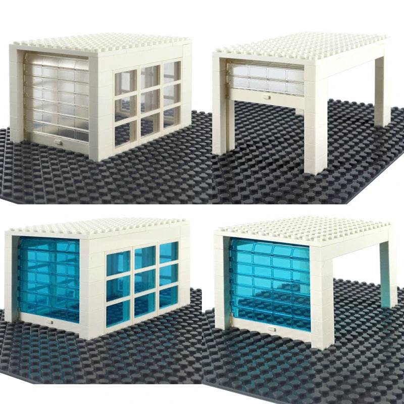 City Car Rolling Gate Garage Building Blocks Set for Creative Play - ToylandEU