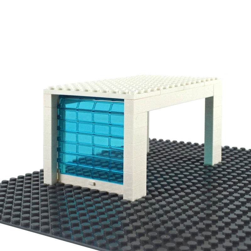 City Car Rolling Gate Garage Building Blocks Set for Creative Play - ToylandEU