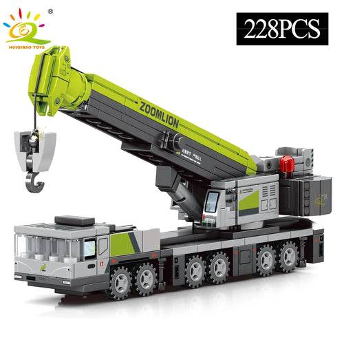 City Construction Crane Forklift Building Blocks Set for Kids - ToylandEU