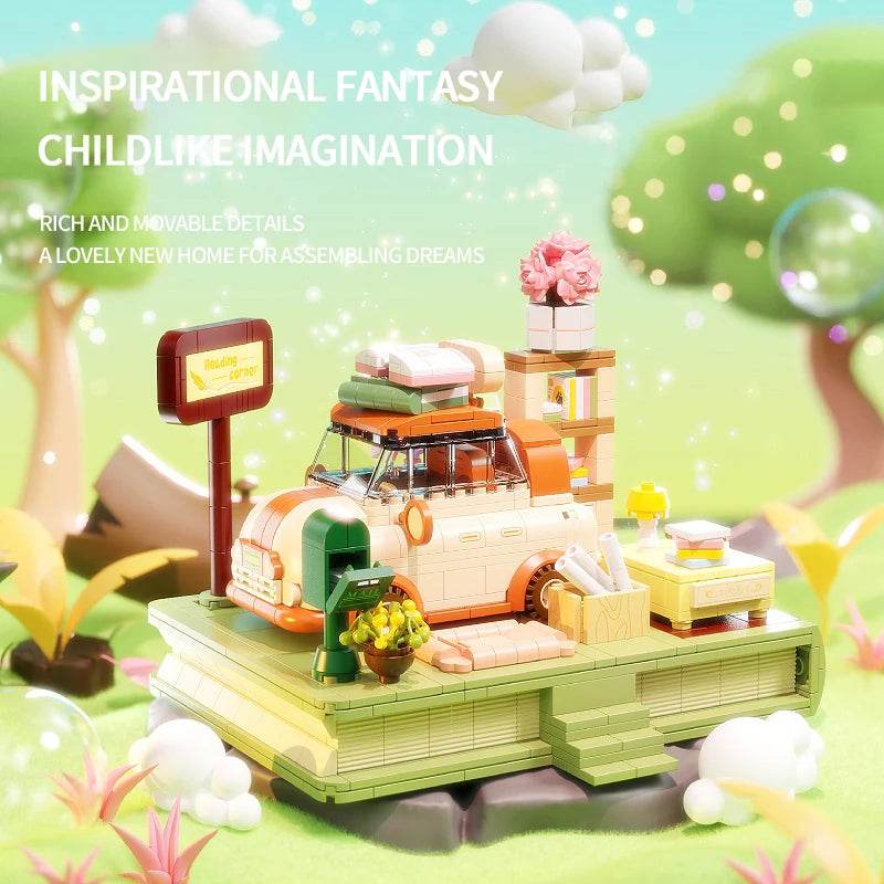 City Creative Car Building Blocks Diy Cute Vehicle Toys - ToylandEU