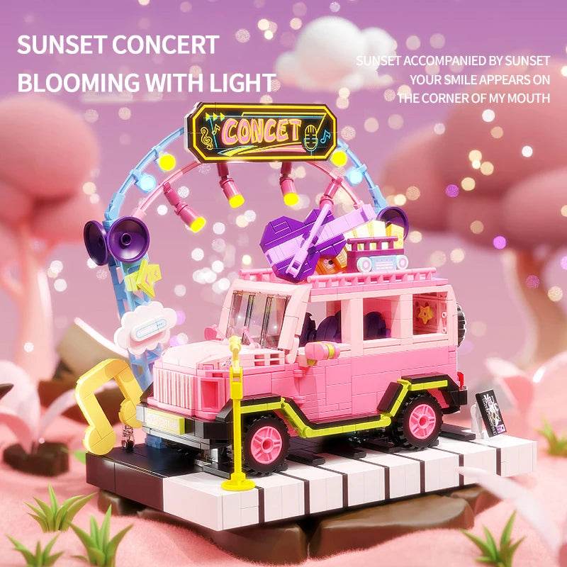 City Creative Car Building Blocks Diy Cute Vehicle Toys - ToylandEU