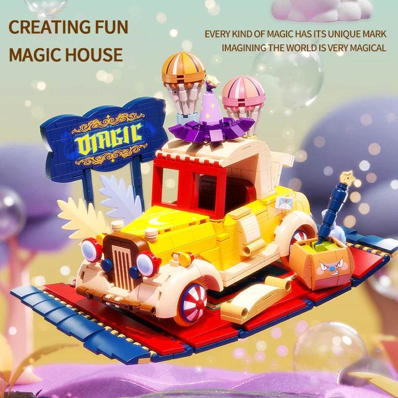 City Creative Car Building Blocks Diy Cute Vehicle Toys - ToylandEU