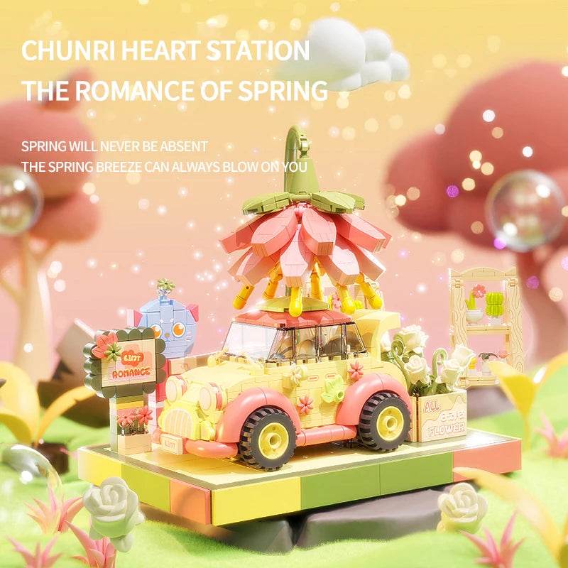 City Creative Car Building Blocks Diy Cute Vehicle Toys - ToylandEU