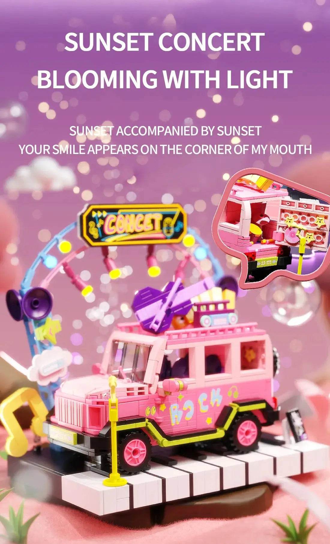 City Creative Car Building Blocks Diy Cute Vehicle Toys - ToylandEU