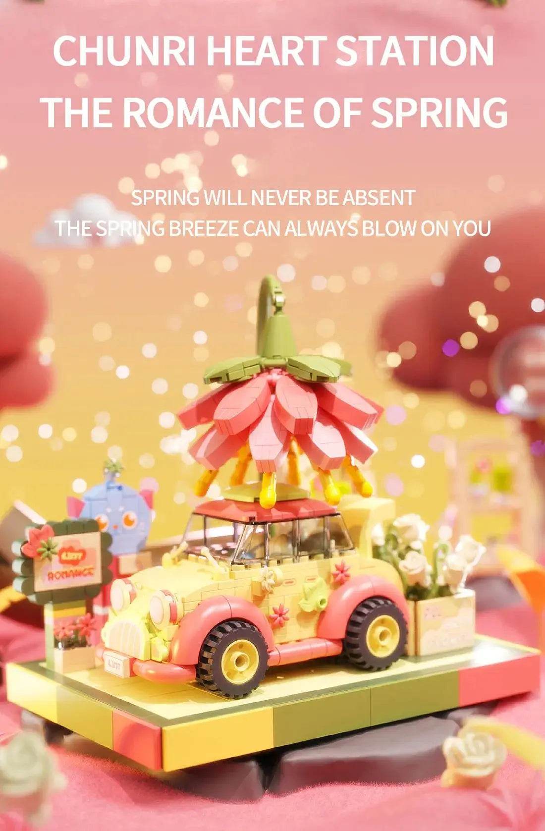 City Creative Car Building Blocks Diy Cute Vehicle Toys - ToylandEU