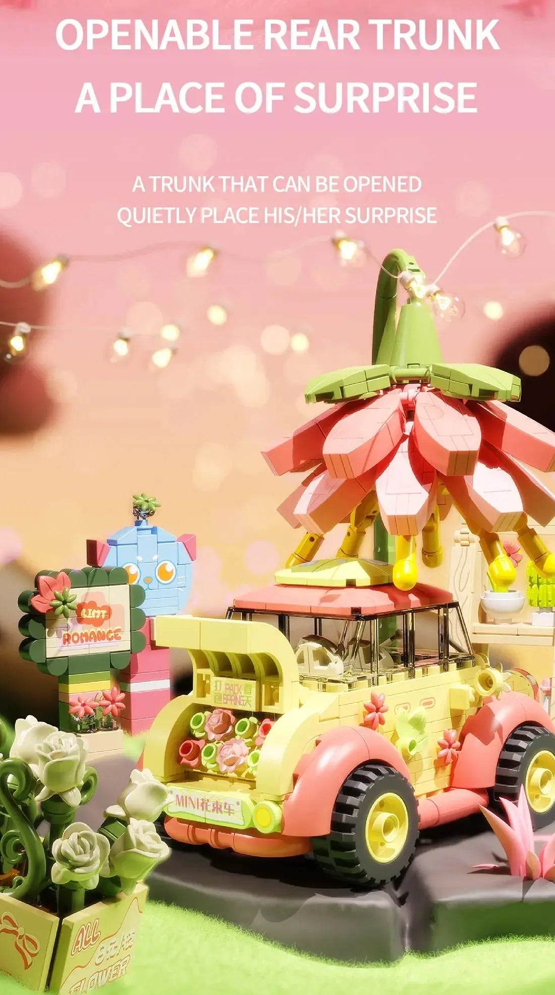 City Creative Car Building Blocks Diy Cute Vehicle Toys - ToylandEU