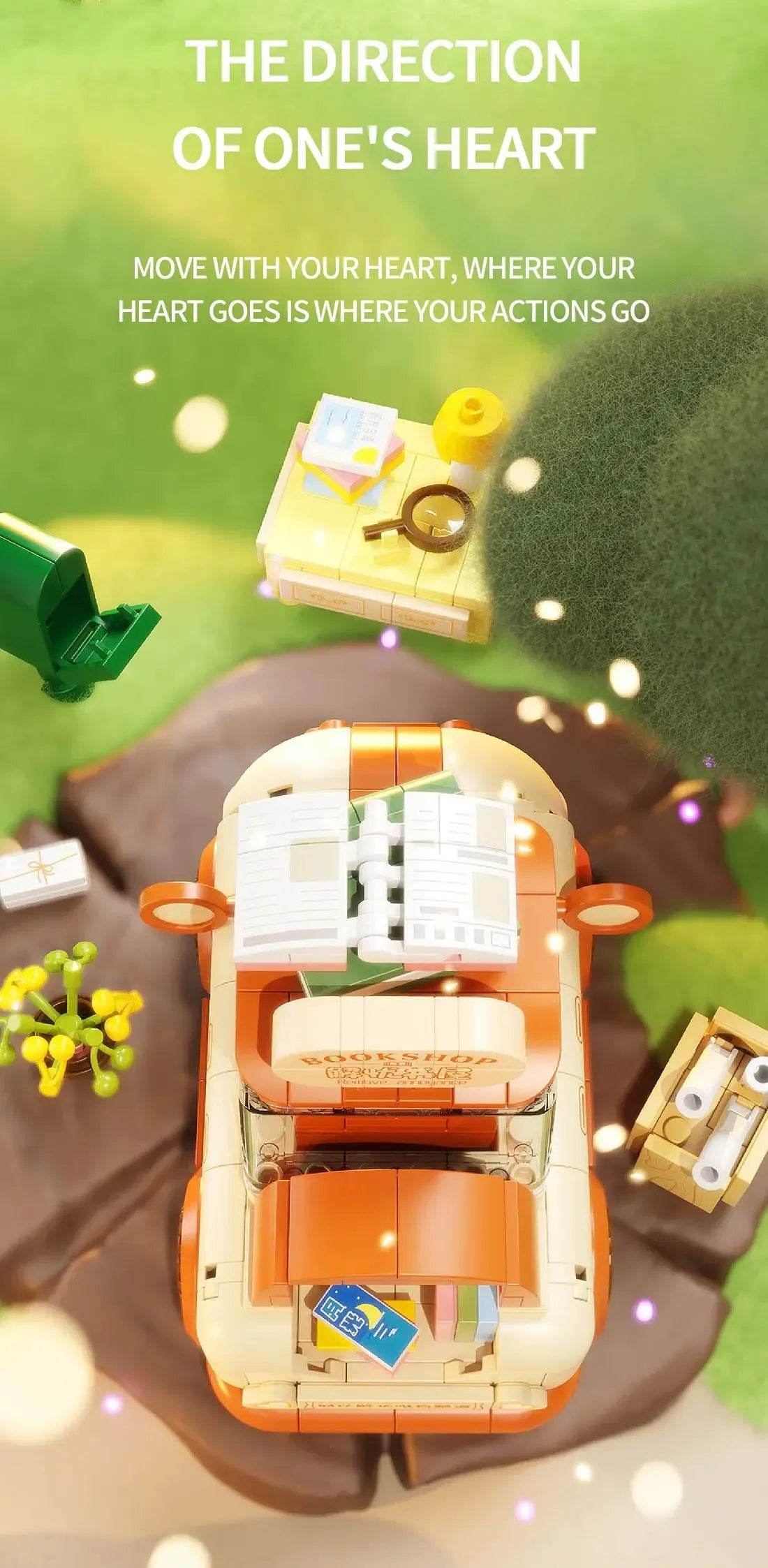 City Creative Car Building Blocks Diy Cute Vehicle Toys - ToylandEU