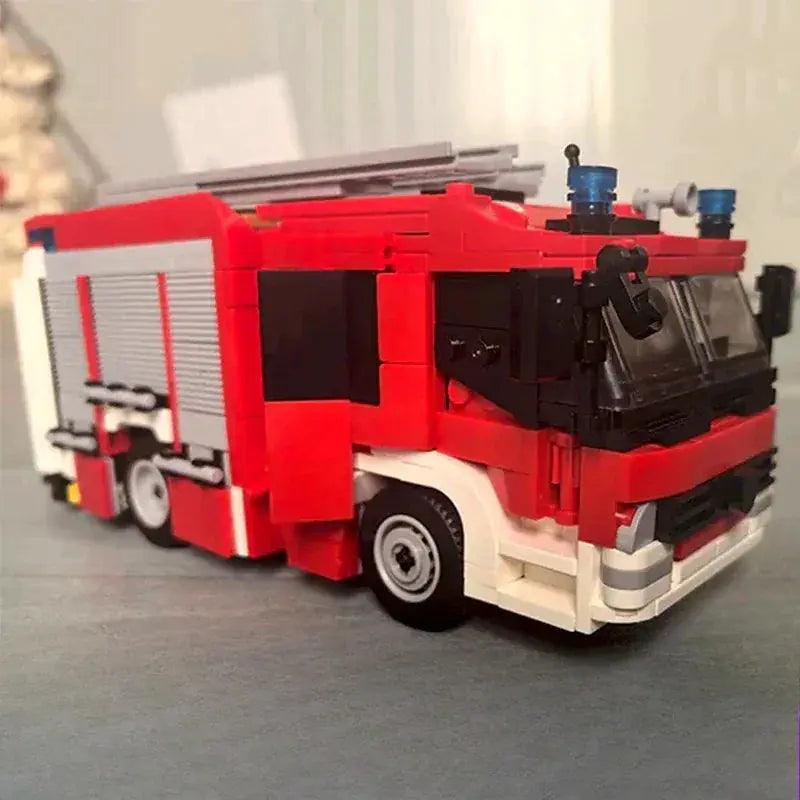  City Fire Truck Building Blocks Set Lego Compatible Durable -  ToylandEU™