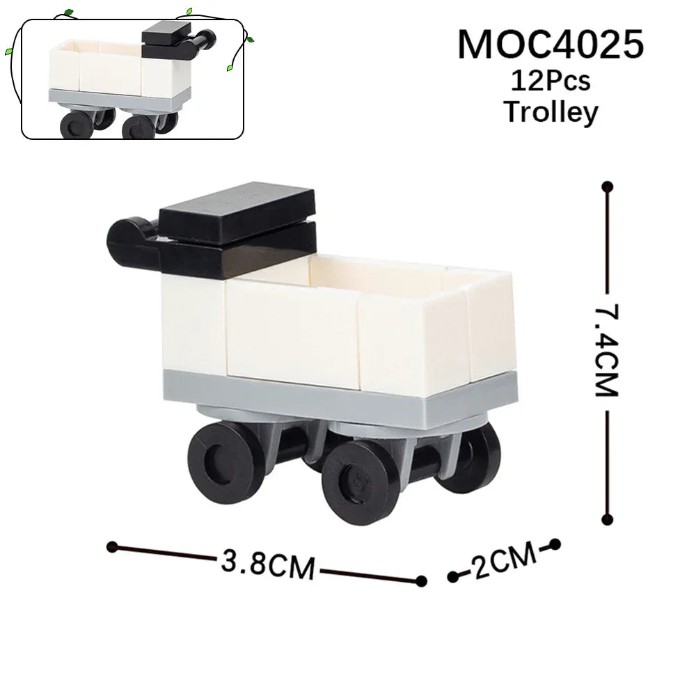 City Furniture Building Blocks Set For Kids DIY MOC Toys - ToylandEU