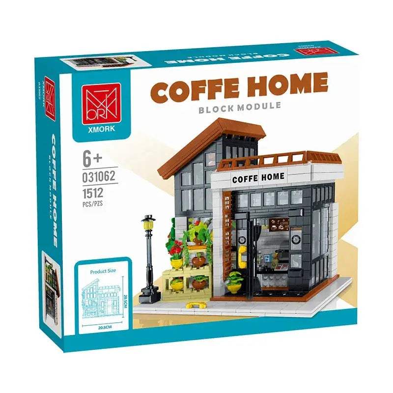 City Light Coffee House Building Blocks for Creative Play - ToylandEU