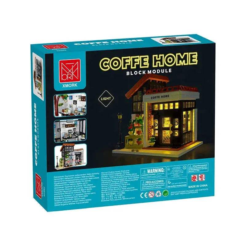 City Light Coffee House Building Blocks for Creative Play - ToylandEU