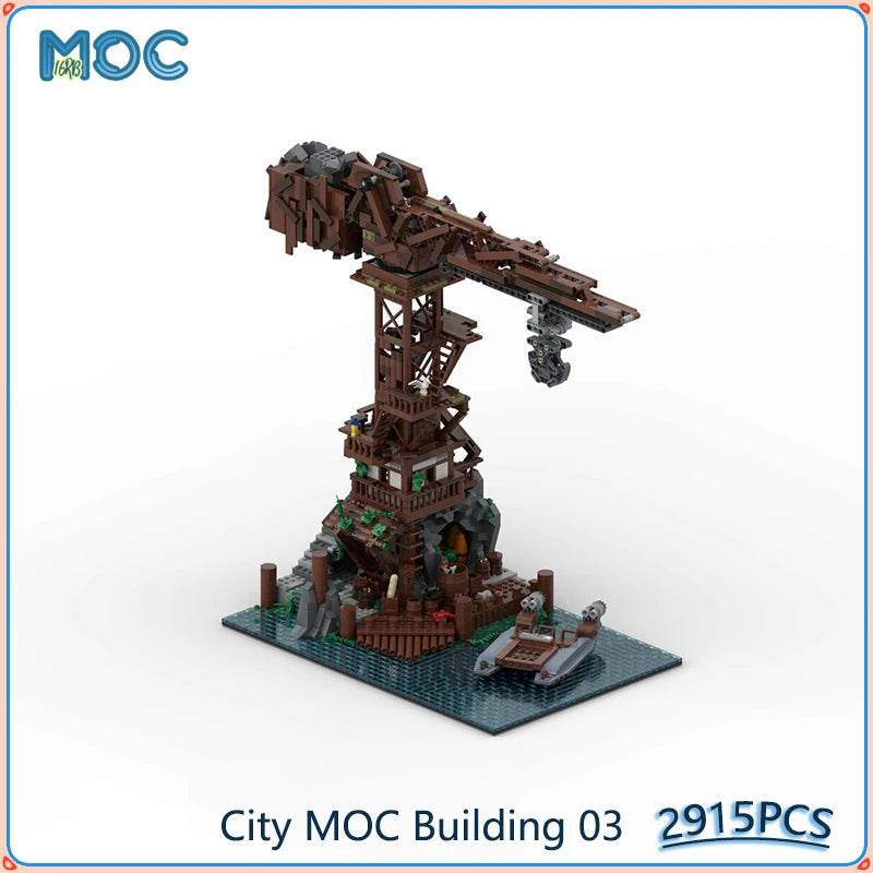 City Model MOC Building Blocks DIY Assemble Castle Architecture Building Bricks MOC - ToylandEU
