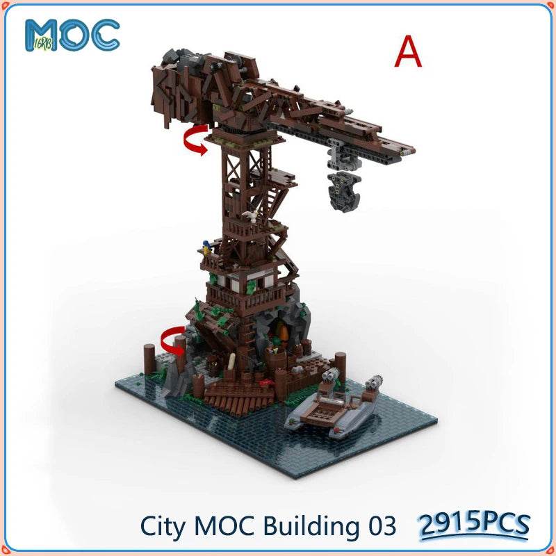 City Model MOC Building Blocks DIY Assemble Castle Architecture Building Bricks MOC - ToylandEU