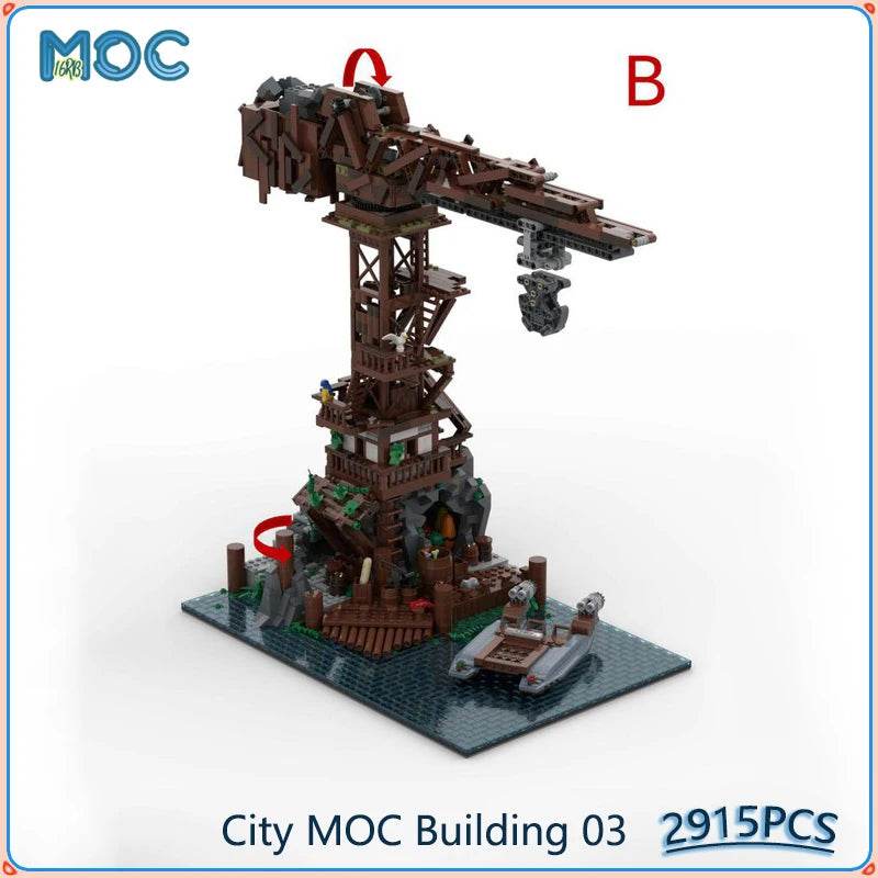 City Model MOC Building Blocks DIY Assemble Castle Architecture Building Bricks MOC - ToylandEU