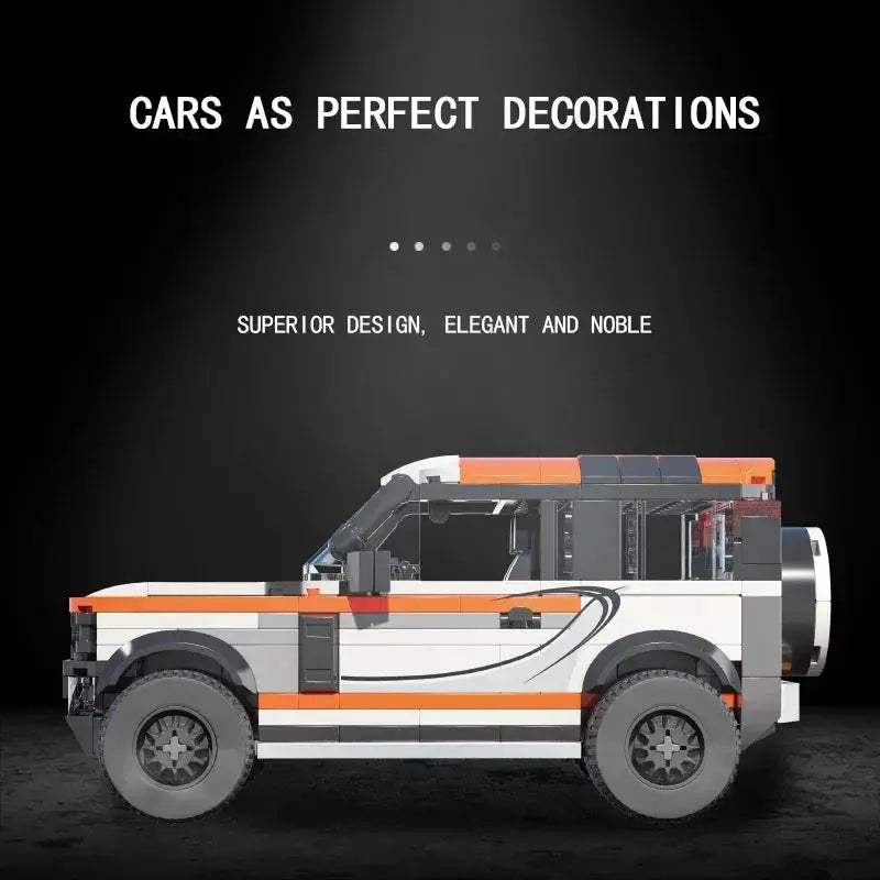City Off Road Vehicle Lego Compatible Educational Blocks Kit - ToylandEU