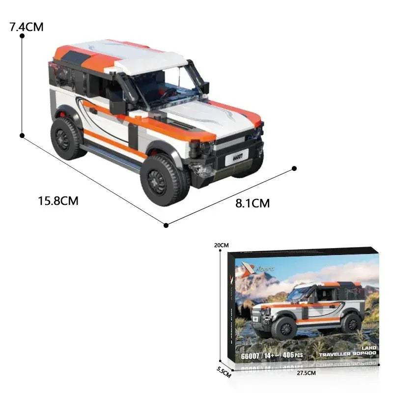 City Off Road Vehicle Lego Compatible Educational Blocks Kit - ToylandEU