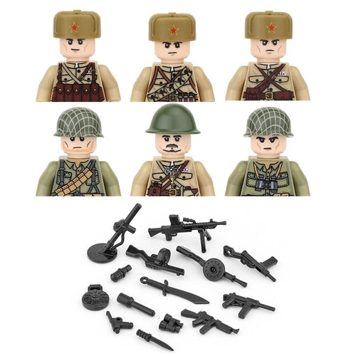 Special Forces Military Bricks | Army Soldier Figures Building Blocks ToylandEU.com Toyland EU