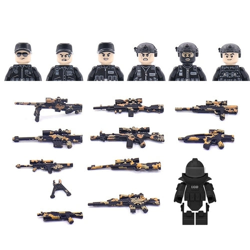 Special Forces Military Bricks | Army Soldier Figures Building Blocks ToylandEU.com Toyland EU