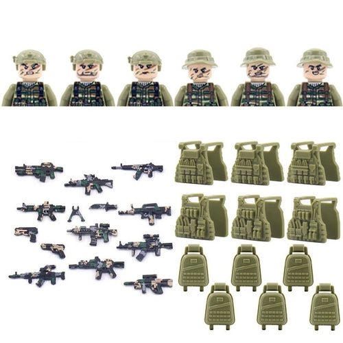 Special Forces Military Bricks | Army Soldier Figures Building Blocks ToylandEU.com Toyland EU