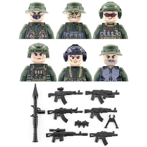 Special Forces Military Bricks | Army Soldier Figures Building Blocks ToylandEU.com Toyland EU