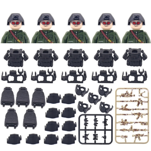 Special Forces Military Bricks | Army Soldier Figures Building Blocks ToylandEU.com Toyland EU