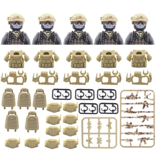 Special Forces Military Bricks | Army Soldier Figures Building Blocks ToylandEU.com Toyland EU