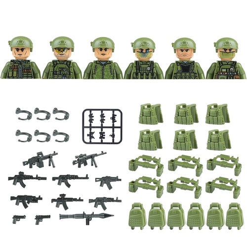 Special Forces Military Bricks | Army Soldier Figures Building Blocks ToylandEU.com Toyland EU