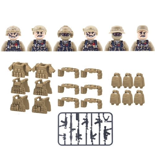 Special Forces Military Bricks | Army Soldier Figures Building Blocks ToylandEU.com Toyland EU